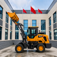 Chargeuse sur pneus hydraulique diesel BLT avec moteur, pompe et roulement pour travaux en carrière, construction routière, travaux agricoles et manutention de matériaux