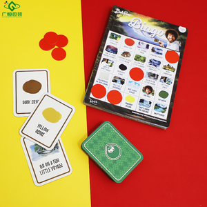 Amazon hot sale customized Printing Bingo Cards and accessories Bingo Games for Adults and Kids