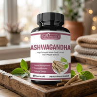 Vente en gros de gommes à mâcher vegan à l'ashwagandha pour le bien-être général