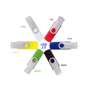 Memoria USB 2.0 Giratoria de 128MB/256MB/512MB/1GB/2GB/4GB/8GB/16GB/32GB/64GB con Logotipo Personalizado - Product Image 3
