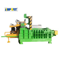 Presse à balles hydraulique horizontale, compacteur de déchets métalliques