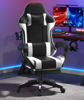 Chaise de jeu ergonomique pour ordinateur de course E-Sport hauteur pivotante, prix de vente chaud pas cher rotation de 360 degrés avec repose-pieds
