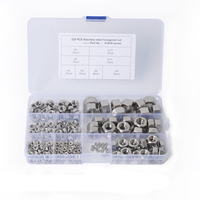 220 pièces Écrous Hexagonaux En Acier Inoxydable Kit D'assortiment DIN934 M2-M12-Wholesale Prix à BAJUTU pour Voitures Bateau Ebay Souhaite Vendeur Chaud