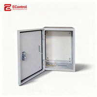 Boîtier de jonction en acier galvanisé ECcontrol IP65 - Boîtiers électriques étanches à la poussière et à l'eau - Personnalisable