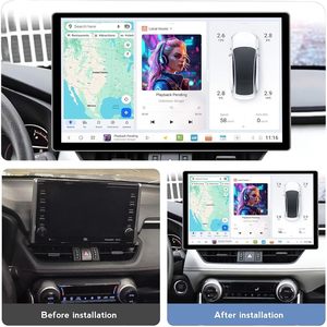 Fujing Hang Dingwei TS10 13Inch <span class=keywords><strong>4</strong></span> + 64 Carplay Mobil navigasi perangkat nirkabel dengan <span class=keywords><strong>Android</strong></span> Universal Stereo fungsi Cross-Border - Product Image 2