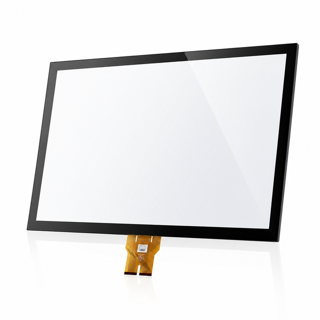 31.5 Inch Vandal Proof Touchscreen Overlay IK10 Laminated G+G Glass 10 Point USB Capacitive Large Touch Panel for Kiosk