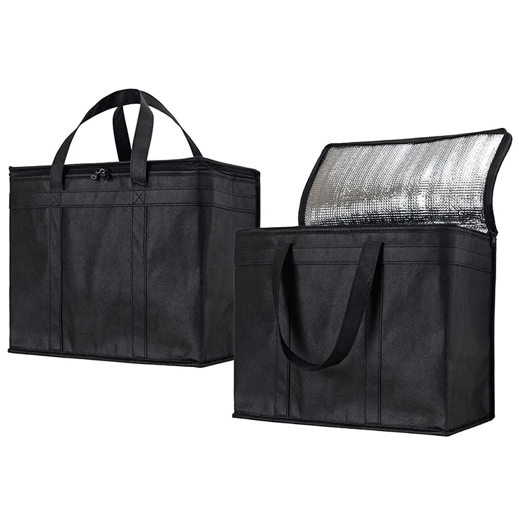 Sac isotherme extra large, isolé et réutilisable, pour les courses thermiques