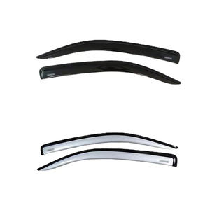 Pour TOYOTA Hiace <span class=keywords><strong>2019</strong></span> + voiture fenêtre soleil pluie ombre visières bouclier abri protecteur couverture cadre autocollant extérieur accessoires - Product Image 4