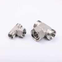 Conector de Tubería de Acero Inoxidable Forjado Personalizable SS316 SS304, Rosca Hembra, Alta Presión, Conexión Lisa para Agua y Aceite