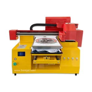 Updated Newest Fninkjet 2 Heads A3 Flat Bed T-Shirt Printer T Shirt Printing Machines A3 DTG Printer for T-Shirt