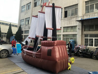 Mini bateau Pirate gonflable, jouet décoratif, modèle