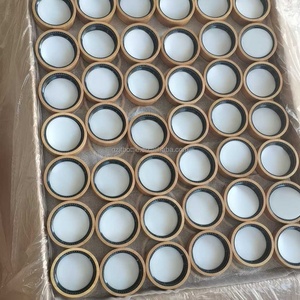 En Stock, Venta al por Mayor, Frascos de Vidrio para Crema Facial de 10g, 15g, 20g, 30g, 50g, Color Negro Mate, Frascos de Vidrio de 2 Oz con Tapa de Plástico con Efecto Madera - Product Image 5