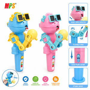 Wholesale Lollipop Holder for Kids Funny Robot <strong>Easter</strong> Candy Toys with Fruits Lollipop Candy <strong>Sweets</strong> - Product Image 2