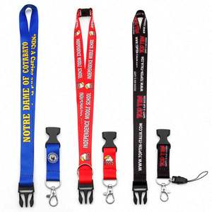 Polyester Key Chain Phone Id Card Lanyard Anime With Safety Buckle Release - Product Image 4