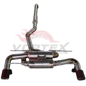 Escape Valvetronic de Acero Inoxidable Vortex para Toyota GT86 Subaru BRZ, Silenciador de Alto Rendimiento Catback con Puntas de Carbono - Product Image 1