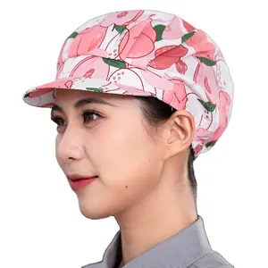 Wholesale classic restaurant chef hat fashion home chef hat uniform supplier cafe chef hat