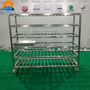 Chariot de congélation rapide multi-niveaux pour chambre froide <span class=keywords><strong>d</strong></span>'abattoir, équipement de transport de <span class=keywords><strong>viande</strong></span>, chariot congélateur horizontal - Product Image 2