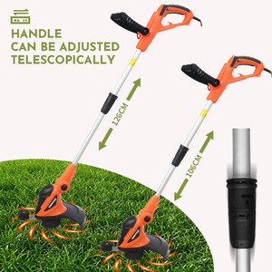 Vertak 2-in-1 Corded String <strong>Trimmer</strong> &amp; Edger, Telescopic 360&deg; Swivel Handle, 5-Setting Adjustable Weed Wacker for Garden Yard - Product Image 4