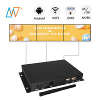 Affichage numérique Android Full HD 1080P 4K Media Ads Player Box Mini pour lecteur publicitaire