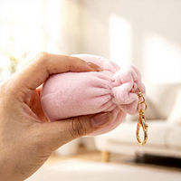 Jouet anti-stress en peluche en forme de boulette vapeur, gadget à presser pour les employés de bureau, pour la libération de la colère, ornement de bureau amusant, direct usine