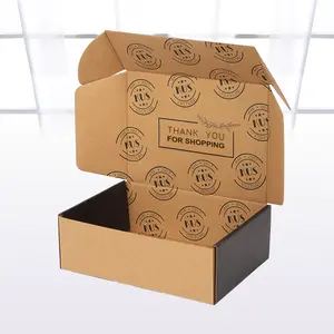 कस्टम पीवीसी खिड़की के साथ क्राफ्ट पेपर प्रदर्शन पैकेजिंग बॉक्स