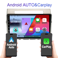 Autoradio Android avec écran IPS 9 pouces, GPS, amplificateur, Carplay, Android Auto pour Toyota Corolla Verso 2004-2009