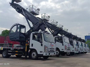 Nouveau véhicule de travail aérien automatique JMC 4x2, camion léger diesel de 25-30 mètres, 4,5 tonnes, avec nacelle, à prix réduit - Product Image 4