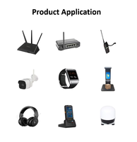 Personnalisation d'usine Antenne WiFi double bande Mimo 2.4GHz 5.8GHz 2G 3G 4G LTE 5G Antenne en caoutchouc pleine bande Polarisation verticale