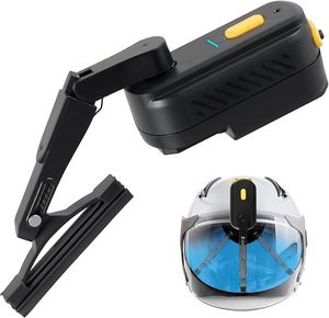 Limpiaparabrisas eléctrico universal para casco <span class=keywords><strong>de</strong></span> motocicleta, limpiaparabrisas compatible con la mayoría <span class=keywords><strong>de</strong></span> los cascos <span class=keywords><strong>de</strong></span> 1200mAh - Product Image 2
