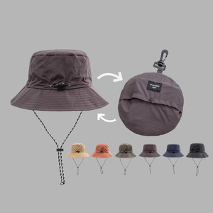 Custom Foldable Cap Portable Quick Dry Waterproof Camp UV Sun Protection Fishing Fisherman <strong>Bucket</strong> <strong>Hat</strong> - Product Image 3