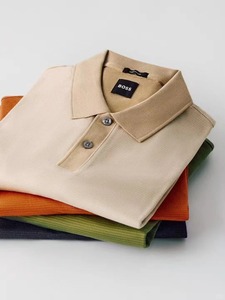 Polo Casual para <span class=keywords><strong>Hombre</strong></span> 2026, Moderno, Sencillo, de Algodón Puro, Transpirable, Antipilling, Versátil - Product Image 6