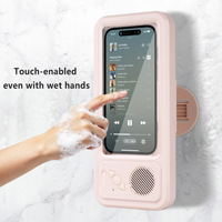 Étui de téléphone étanche et résistant aux chutes en ABS pour salle de bain, autonomie ultra-longue pour la douche, écran tactile