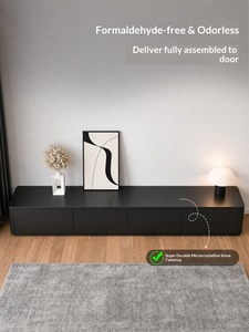 Mueble de <span class=keywords><strong>TV</strong></span> Moderno de Madera Maciza Lacada para Sala de Estar 859685 Nuevo Modelo para Uso Doméstico, Eligible para Subvenciones Nacionales, Independiente, Ligero - Product Image 5