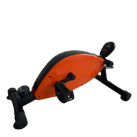 Vélo d'exercice sous le bureau - Appareil d'exercice des pieds portable pour s'asseoir avec écran LCD Mini pédaleur stationnaire pour usage domestique