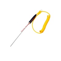 Sonda de temperatura de gases de escape Pt100 RTD con termopar tipo K, impermeable, para hornos industriales HVAC