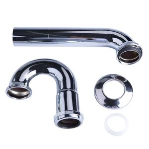 1-1/2 ''<span class=keywords><strong>Siphon</strong></span> Fitting Drain Kit Déchets P-trap Bassin Déchets pour Lavabo Bouteille Trap <span class=keywords><strong>Siphon</strong></span> Drain P Trap - Product Image 2