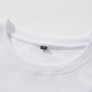 Canottiere bianche in cotone Plus Size <span class=keywords><strong>con</strong></span> Logo a compressione - Product Image 3