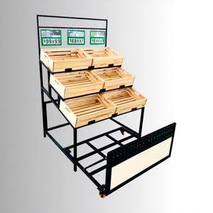 Estante de mercado ADONG A42 para frutas y Verduras | Estante de exhibición de comestibles | Fabricante OEM de Vietnam - Product Image 1