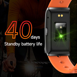 Pulseira Inteligente Sem Tela com Monitor de Saúde, Pedômetro, Alerta de Batimentos Cardíacos e Vibração, Compatível com <span class=keywords><strong>Android</strong></span> e iOS, à Prova d'Água IP68 - Product Image 3