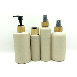 Vente en gros de bouteilles en plastique HDPE de haute qualité, naturelles et respectueuses de l'environnement, en paille de blé, pouvant être sérigraphiées - Product Image 3