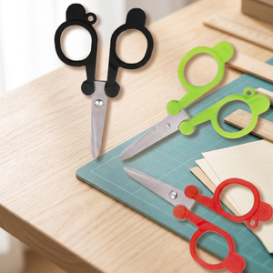 Multipurpose <b>Scissors</b> Plastic DIY Pocket Travel Small Crafts Sharp Blade Emergency Mini Embroidery <b>Scissor</b> Thread Tailor Shears - Product Image 2