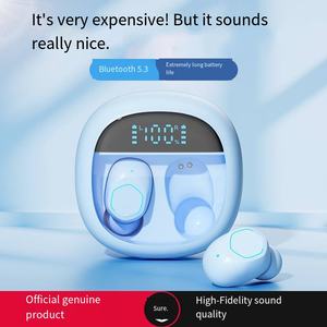 กล่องใส่หูฟังอินเอียร์แบบมีหน้าจอ LED การตัดเสียงรบกวนแบบแอก<span class=keywords><strong>ท</strong></span>ีฟ IPX5กันน้ำ - Product Image 2