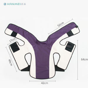 Fungsi pijat rompi pemanas 5 lapis, pakaian terapi alternatif moksibusi sistem perlindungan terlalu panas tahan air minyak - Product Image 6