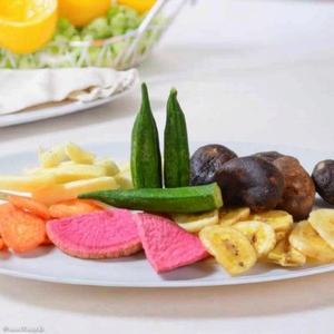 Sain mélangé fruits légumes croustillants frits non soufflés aliments séchés riches Nutrition goût salé Texture dure boîte <span class=keywords><strong>de</strong></span> collations décontractées - Product Image 1
