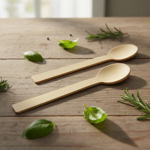 Cuillère à riz en bambou <span class=keywords><strong>de</strong></span> conception traditionnelle, facile à tenir, taille standard, avec logo pour le tourisme culturel et l'hôtellerie - Product Image 4