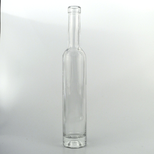 Botella de vidrio transparente Premium de 750ml Diseño de cuello delgado al por mayor para licores fuertes como whisky brandy y <span class=keywords><strong>Vodka</strong></span> - Product Image 3