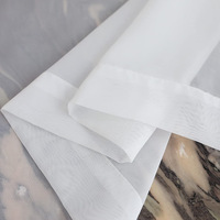 Voilages en Tulle Blancs Personnalisables pour Salon – Décoration de Fenêtre Économique