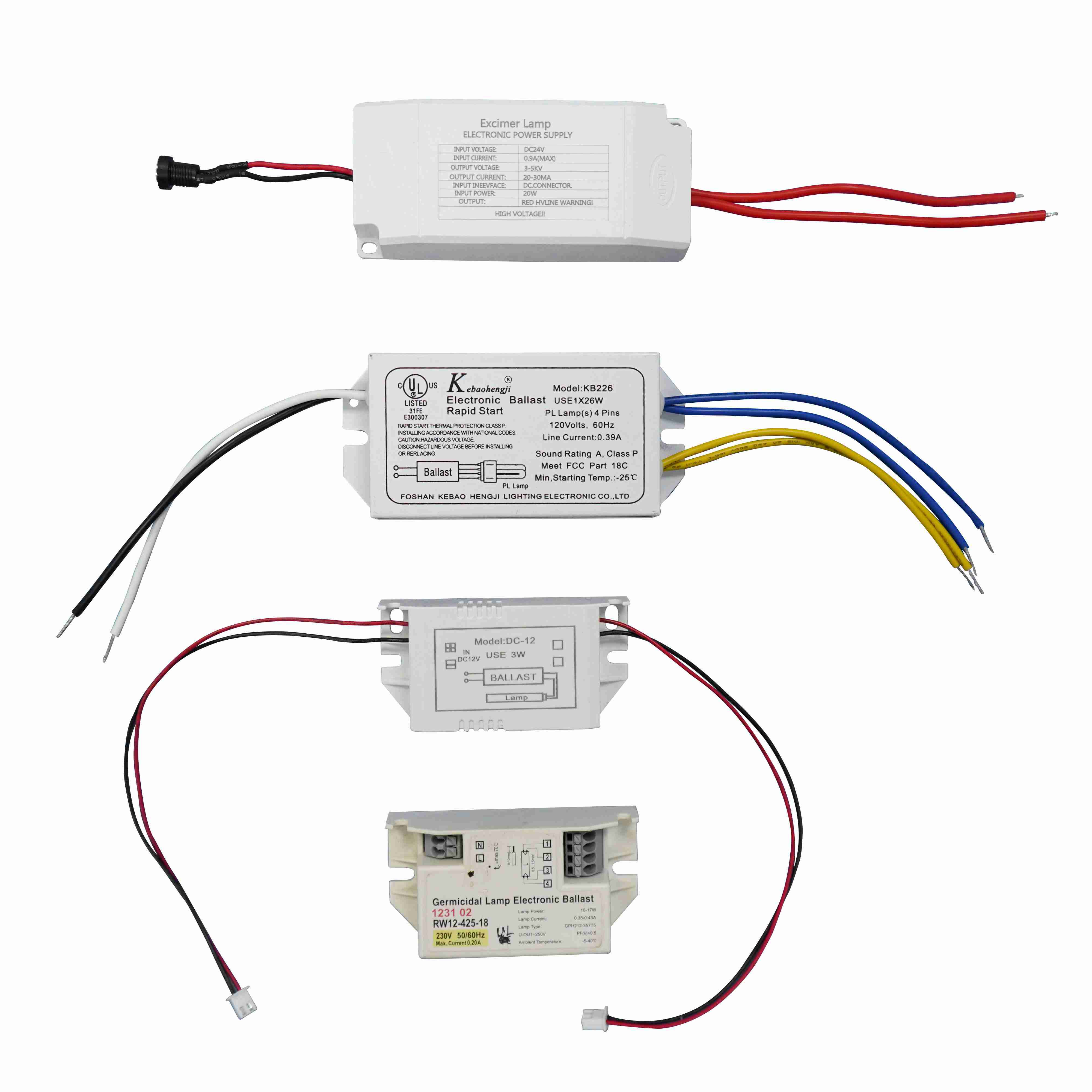Изысканная Регулируемая лампа для роста балласта используется для ультрафиолетовой бактерицидной лампы высококачественный металлический электронный балласт welco