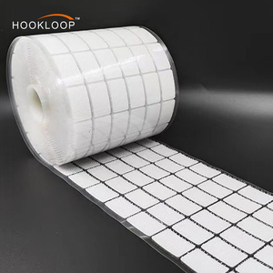 Daire streç yumuşak kendinden yapışkanlı bebek elastik çift taraflı kanca döngü kumaş bağlantı elemanları kayış rulo bant kanca döngüler - Product Image 2