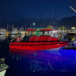 Petits bateaux et yachts chinois de <span class=keywords><strong>bateau</strong></span> de pêche de cabine en aluminium de 6.85m 22.5ft avec le <span class=keywords><strong>prix</strong></span> de moteur pour la pêche - Product Image 3